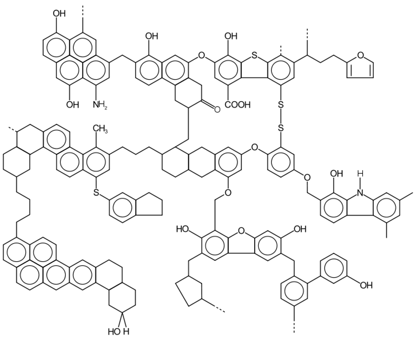 Chemical Structure of Coal