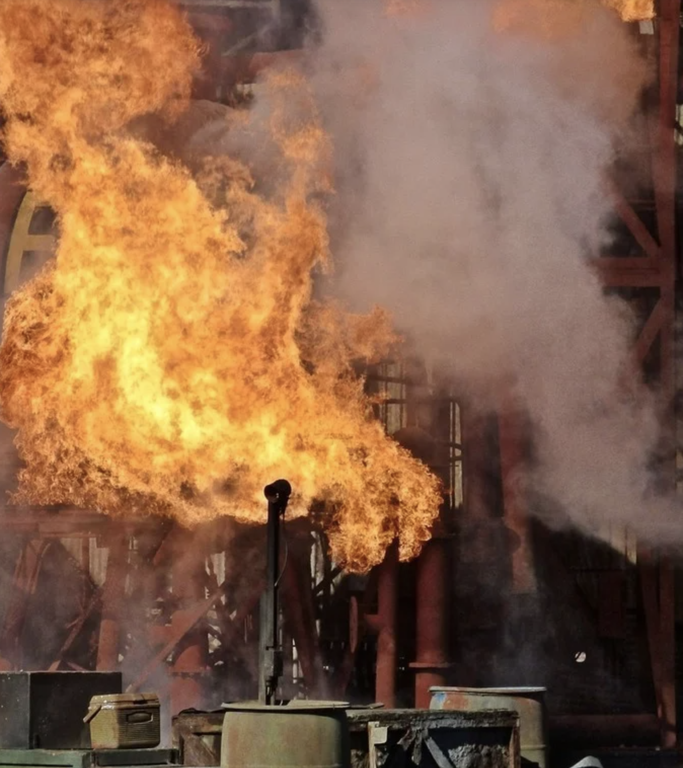 Chemical Processing Fire Example Image